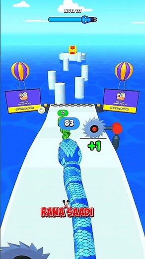 Snake Run Race 🐍⚡️ Level 127 | INSANE Reflex Challenge & MEGA SONIC Speed Run! | Ultimate Snake