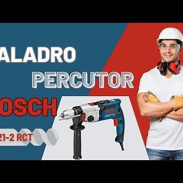 ¡Descubre la Potencia Real! Taladro Percutor Bosch GSB 21-2 RCT en Acción!