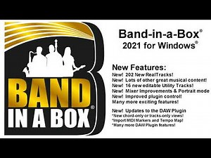 Band-in-a-Box® 2021 - Everything you need to know in under 6 minutes!* (plus the 49-PAK!)
