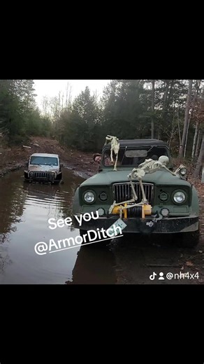 If you build it they will come. @Armor Ditch Off Road & Terrain Park Ossipee NH #jeep #m715 #jeepers #mudding #offroad #offroading #armorditch #newhampshire #603offroad #timbad #nh4x4 #603
