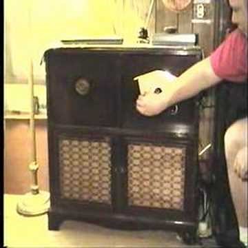 Early 1950's Zenith Console Radio