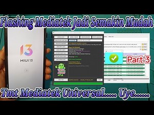 Cara Flashing Chipset Mediatek Anti Erorr With Tmt Mediatek Universal V2.0 2025 Free Tool