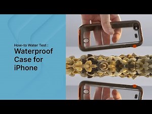 How to water test your Catalyst waterproof case