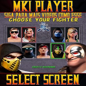 17K views · 177 reactions | Mortal Kombat Tela de Seleção. Mortal Kombat Selection Screen. Créditos no próprio vídeo Credits are in the video itself. | Wander Games | Facebook