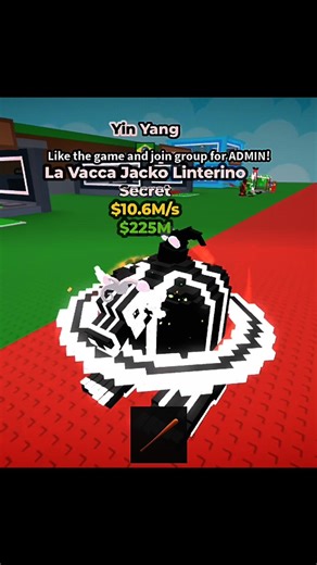 cow in the roblox game#roblox#brainrot#usa#shorts