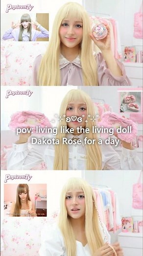 🎀POV: Living Like the Living Doll Dakota Rose for a Day🌸