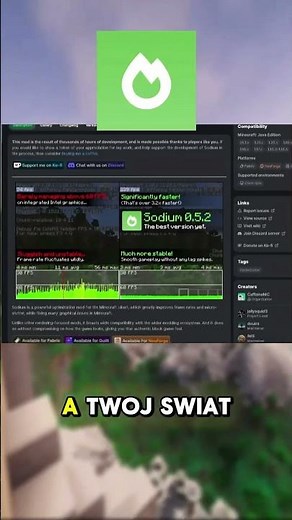 Te 3 Mody sprawią że Minecraft Wygląda jak inna gra! #shorts #viral #minecraft