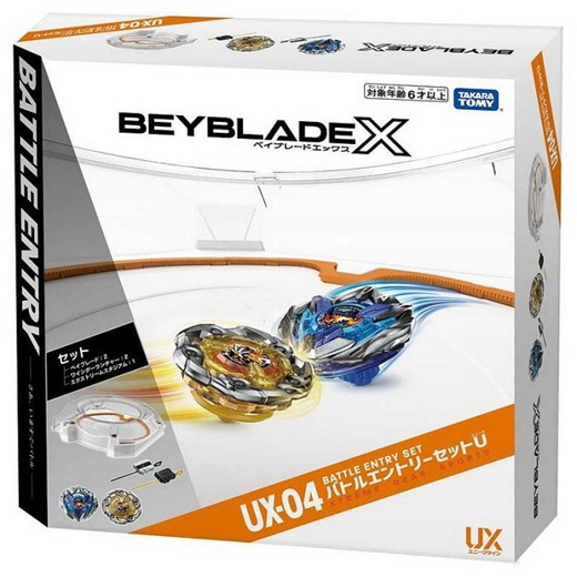 TAKARA TOMY 戰鬥陀螺X UX-04 極限衝擊對戰組U 神杖 翔龍 戰鬥盤 發射器 BEYBLADE X 台版 台中-Yahoo拍賣