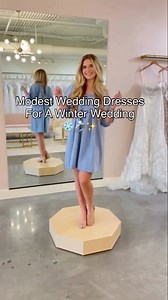 7 wedding dresses for a winter wedding with a little more coverage ❄️💍✨ Book an appointment at our Salt Lake City, Utah bridal boutique by calling (385)-220-2722 to experience our curated and exclusive Modest Collection that is currently 25% off and available off the rack! 💖 #weddingdress #weddinggown #weddingdressshopping #weddinginspiration #weddinginspo | The Blushing Bride Boutique