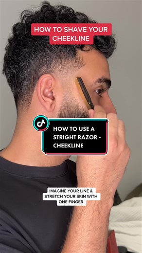 How to Shave Your Cheekline with a Straight Razor