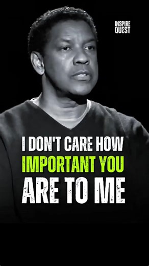 Don’t Care How Important You Are” – Denzel Washington Powerful Motivation 🔥#motivation #mindset