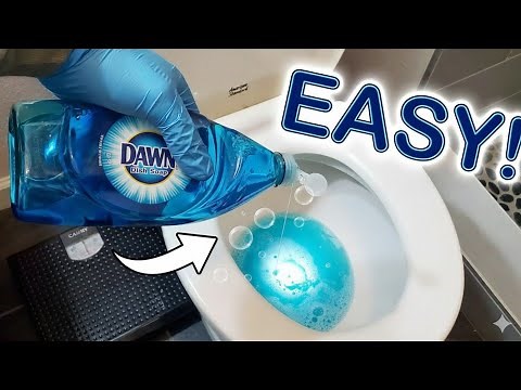 How to Unclog Toilet without a Plunger!