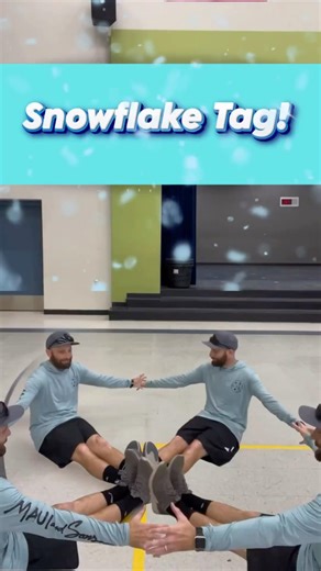 Play Snowflake Tag! Fun Winter Tag Game! #physed #peteacher