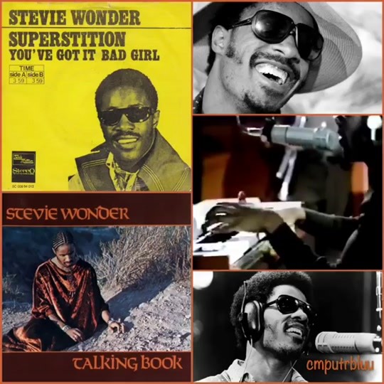 January 27, 1973 - 'Superstition' the lead single from Stevie Wonder's Talking Book album gave him his second No.1 single in the US; 10 years after his first No.1, Signed, Sealed, Delivered, I'm Yours. #JeffBeck was an admirer of Wonder's music, and Wonder was informed of this prior to the Talking Book album sessions. Though at this point he was virtually playing all of the instruments on his songs by himself, Wonder still preferred to let other guitarists play on his records, and he liked the i
