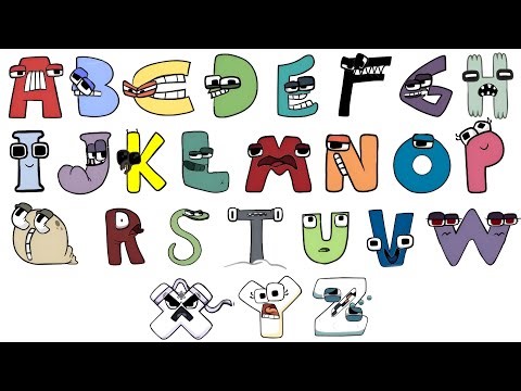 Alphabet lore song version 1&2