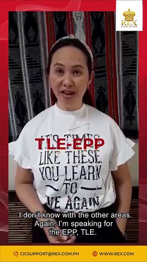 5.2K views · 23 reactions | How will the Matatag Curriculum help the TLE and EPP subjects as we move towards a more advanced and integrated curriculum? Let us watch and listen to Ms. Laarni Urbiztondo from the Philippine Normal University, Manila as she tells us more about the Matatag Curriculum. | Rex Education | Facebook
