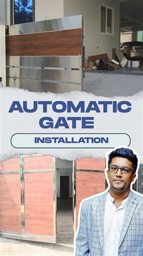 ✨Automatic Gates - Installation🏡 #home #house #tips #gates #gateinstallation #construction #automaticgates #HomeSecurity #smarthome #smarthometechnology #gatemotor #safety #safetytips #locks #manual | Hire and Build