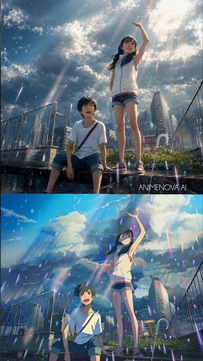 もし『天気の子』が現実だったら？☀️🌧️🤯 | What If Weathering with You Anime Was REAL?