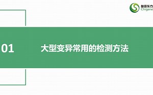 常见的基因检测技术及其应用-大型变异常用检测方法