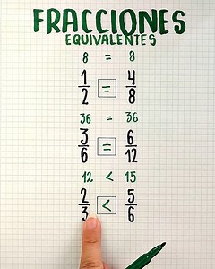 213K views · 13K reactions | ✅ Fracciones equivalentes ✅ | Juegos Matemáticos | Facebook