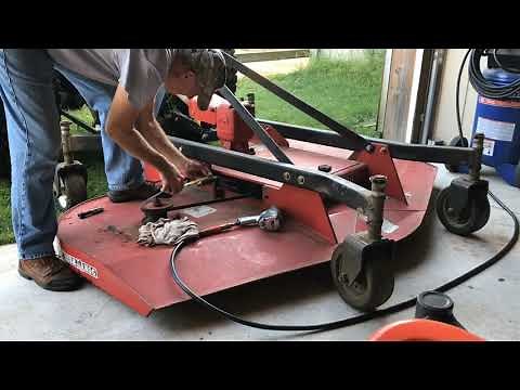 Bush Hog RDTH84 72 60 - Belt Tension Adjustment