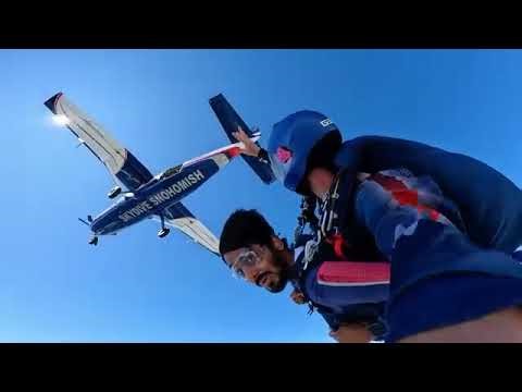 "Skydiving was a milestone I wanted to conquer—a test to see if I could take such a significant