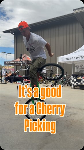 1K views · 40 reactions | Quick clip of a Cherry Picker bar spin at Woodward West  Some tricks just never lose their magic — old-school vibes that still feel brand new every time. Keep it real. Keep it alive. Keep the wheel side up!  #BMX #Flatland #OldSchoolVibes #CherryPicker #WoodwardWest #RideOn #NouriesBikeAcademy | Nourie’s Bike Academy | Facebook