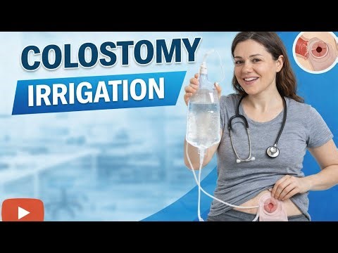 Colostomy irrigation