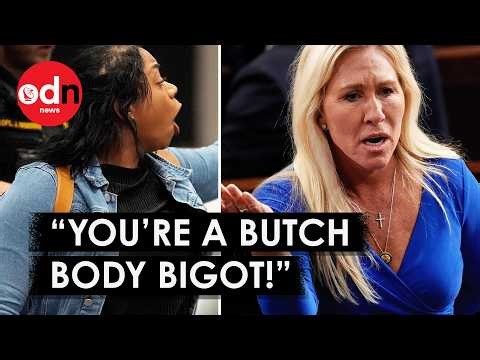 Chaos at Marjorie Taylor Greene’s Town Hall as Protester Tasered