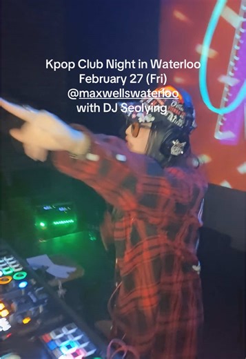 Join the Kpop Club Night in Waterloo with DJ Seolying!