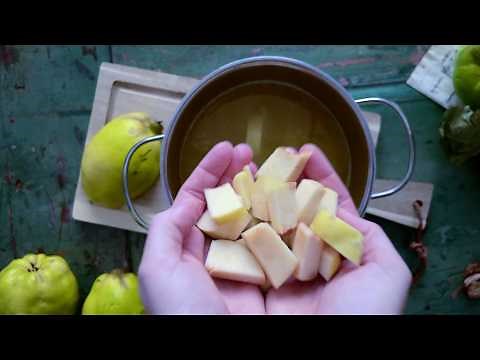 Boiling quinces: simple jam with quinces