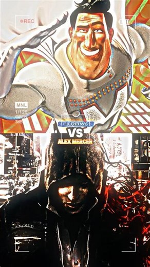 Metroman vs Alex Mercer #fiction #wis #edit