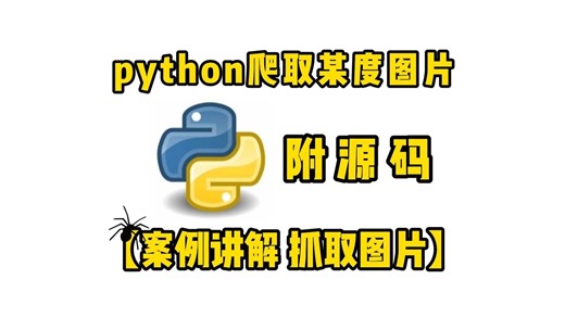 【python爬虫】爬取网页图片数据，B站最详细案例讲解！