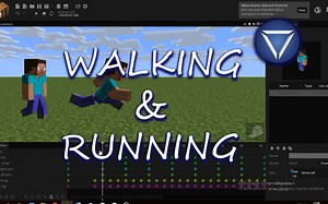 19. 走&跑 动作教程 Mine Imator Walking & Running Tutorial