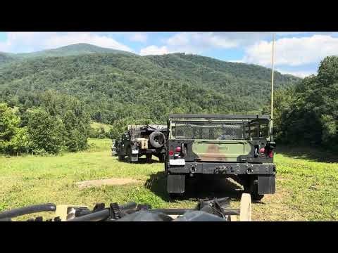 Mountain View #hmmwv #offroad #humvee #trailriders #mountains #virginia