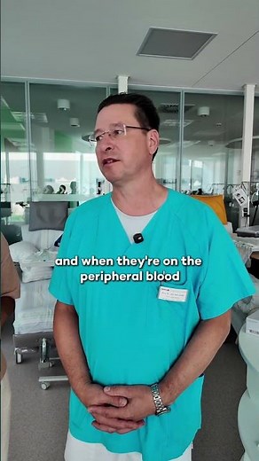 🩸 How do doctors actually collect stem cells? #DKMS