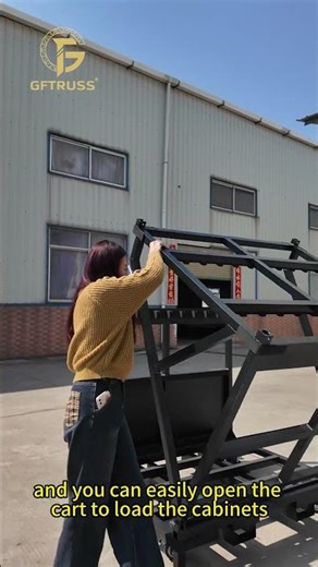 Take A Look At Aluminum LED Screen Cart #manufacturing #ledscreen #truss
