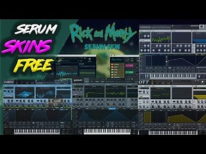 Pack de SKINS para SERUM VST Xfer -FREE- como instalarlo
