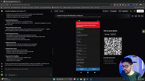How to Create a Mobile App with AI | Rork AI Tutorial in Practice [iOS and Android]