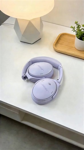 冷丁香紫QC消噪耳机开箱评测：BOSE QC45升级款降噪怎么样？音质好吗？值得推荐吗？