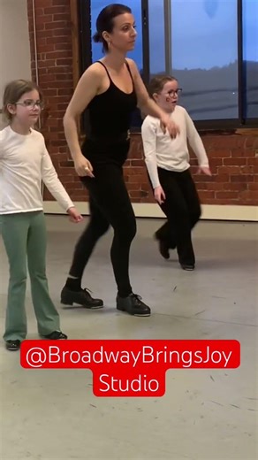 Youth Tap Choreo Basics with Miss Christine @broadwaybringsjoy #tap #tapchoreo