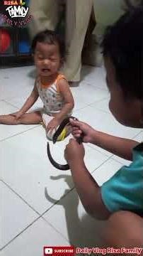 Adik Azzahra Takut Belut #shorts #short #shortvideo #shortsviral #shortsfeed #shortsvideo #shortfeed