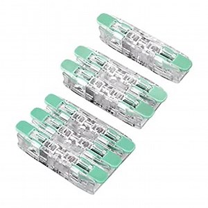 ANSIWEE Lever Inline Splicing Wire Connectors kit. 62Pcs Lever Nuts Assortment Pack, Compact Splicing Wire Electrical Connector, Includes (46x) 1 to 1 Port, (10x) 2 to 2 Ports, (6X) 3 to 3 Ports: Amazon.com: Tools & Home Improvement