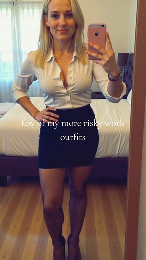 just a few of my more 'risky' work outfits #officewear #officegirls #office #secretary #personalassistant #officeoutfit