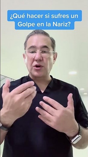 ¿GOLPE EN LA NARIZ? QUÉ HACER PASO A PASO