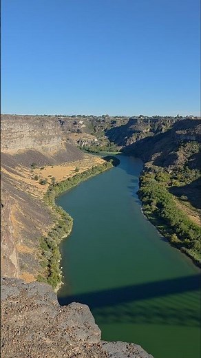 Snake River Canyon Scenic Overlook in Twin Falls Idaho