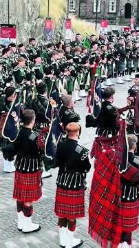 100+ Bagpipes. One Epic Night. Scotland's heartbeat backstage at The Royal Military Tattoo 2025. 💙