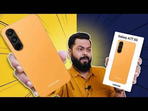 Samsung Galaxy A77 5G Unboxing, Price and Quick Review