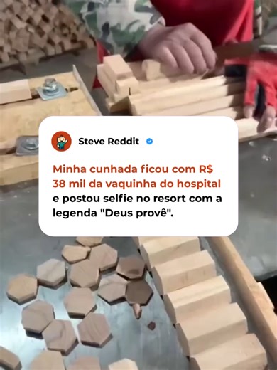 Minha cunhada ficou com R$ 38 mil da vaquinha do hospital e postou selfie no resort com a legenda Deus provê.#reddit #redditstories #reddit_tiktok #relatos