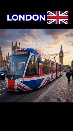 New tram line in London